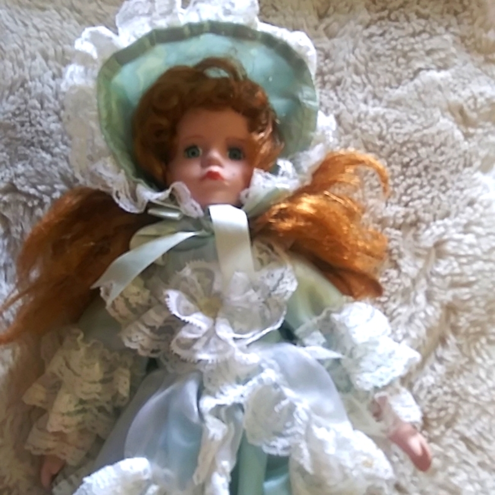 Vintage Porcelain Doll